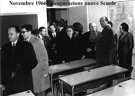 Inaugurazione nuove scuole - Novembre 1966