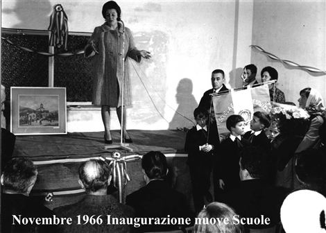 Inaugurazione nuove scuole - Novembre 1966