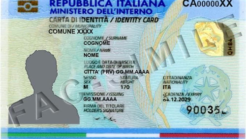 Scadenza della carta d'identità rilasciata su modello cartaceo